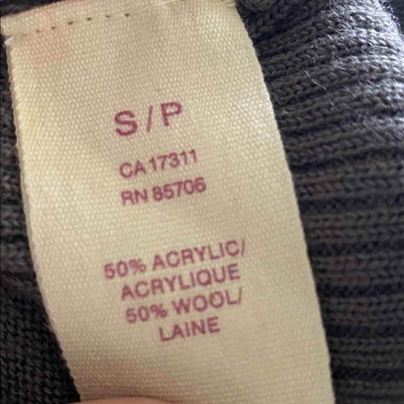 Buffalo David Bitton wool blend deep V neck button front cardigan size Small - Picture 11 of 11